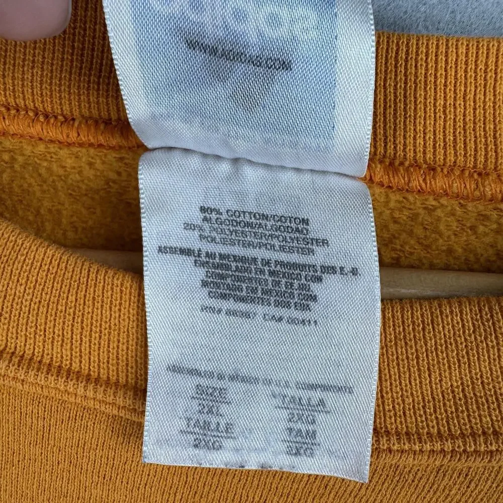 Vintage Adidas Tennessee Vols Sweatshirt Mens 2XL Orange Fleece NCAA Football
